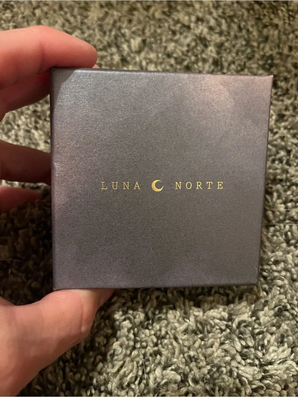 Luna Norte mother of pearl black cat earrings